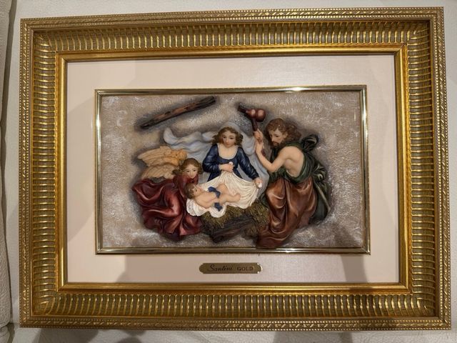 Santini Gold Italia Pintura em relevo