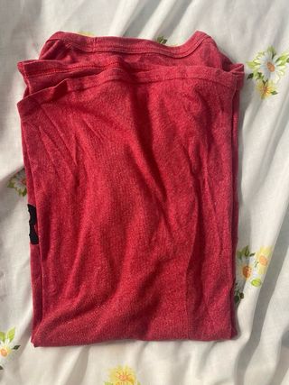 Camiseta Hollister Roja Talla M