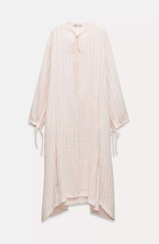 Vestido Túnica Zara Rayas 