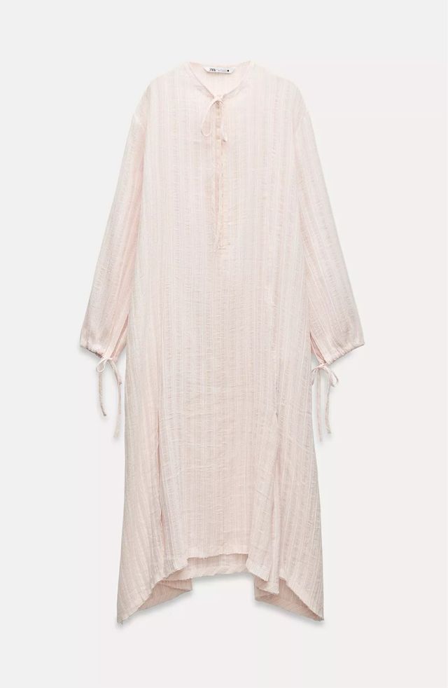 Vestido Túnica Zara Rayas