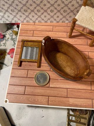 Catino lava panni per casa bambole