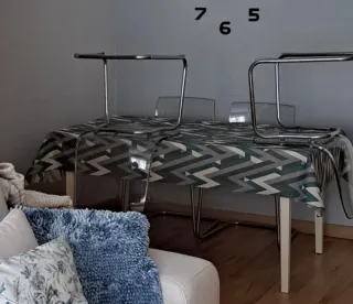 Mesa Comedor Extensible Blanca Ikea.