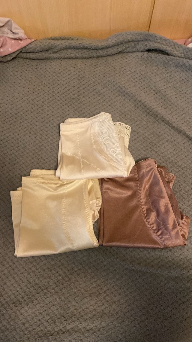 Pack 3 Fajas Beige y Marrón Talla Única