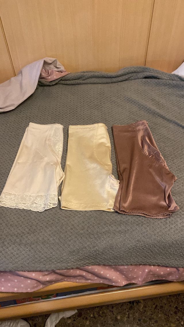 Pack 3 Fajas Beige y Marrón Talla Única