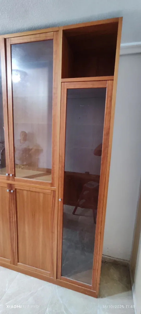 ARMARIO VITRINA CON CAMAS  GRAN CALIDAD