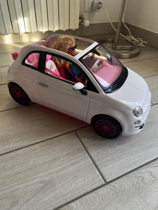 Fiat 500 Barbie con bambola originale 