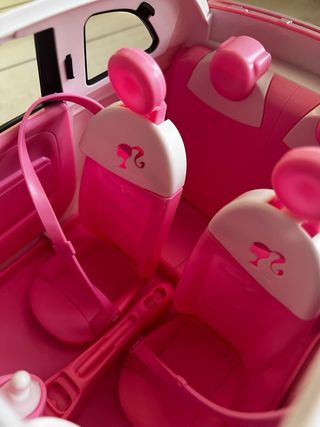 Fiat 500 Barbie con bambola originale 
