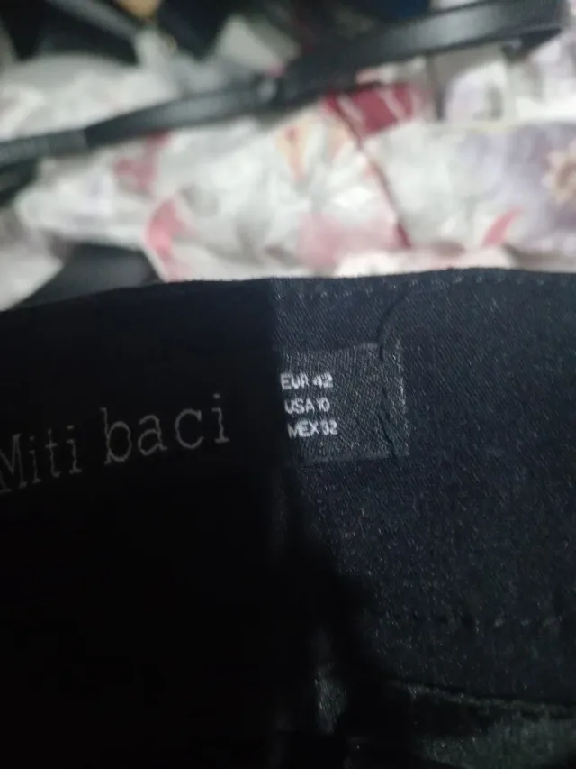 Pantalón de vestir negro mujer