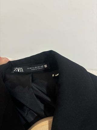 Traje americana blazer hombre en negro