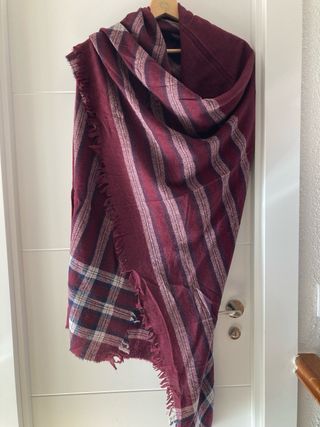 Bufanda Massimo Dutti Cuadros