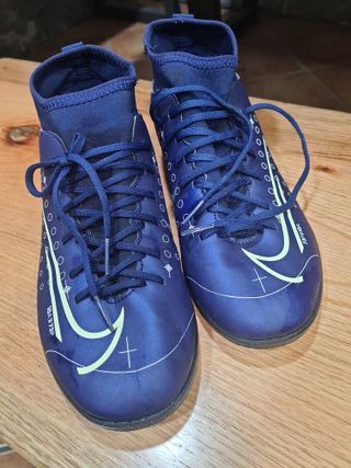 Zapatillas Nike Fútbol Sala Azul