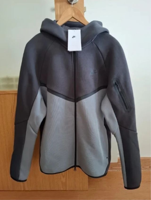 Chaqueta Nike Tech Fleece Gris XL