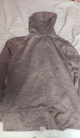 Supreme Sudadera Marrón con Cremallera