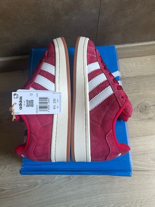 Adidas Campus Mujer Rojas Talla 38
