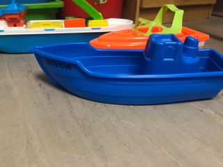 pack de 7 Barcos grandes de plástico