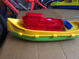 pack de 7 Barcos grandes de plástico