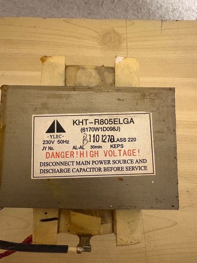 Transformador microondas KHT-R805ELGA