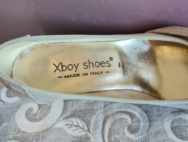 Scarpe donna beige/marrone tg. 35