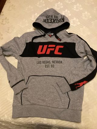 Felpa UFC Boxer des rues Grigio Nero