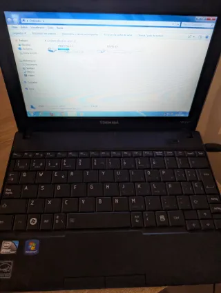 Netbook Toshiba NB 510 Negro
