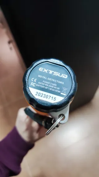Detector de metales portátil