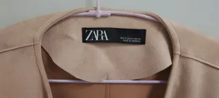 Chaqueta Zara efecto ante flecos Talla M