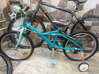 Bicicleta niña B'Twin azul