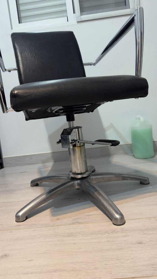 silla para peluquería o barberia