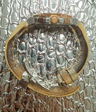 Reloj Sandoz Cronógrafo Oro Rosa y Diamantes