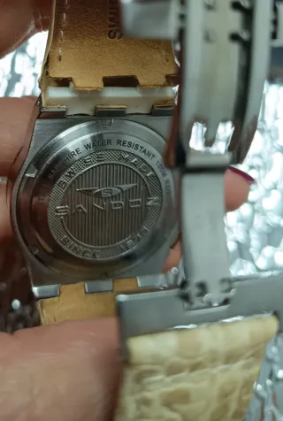 Reloj Sandoz Cronógrafo Oro Rosa y Diamantes