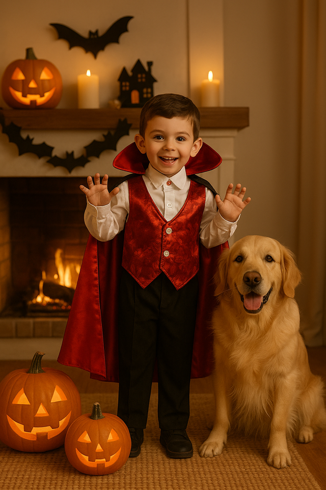 Disfraz Vampiro Niño Talla 10-12