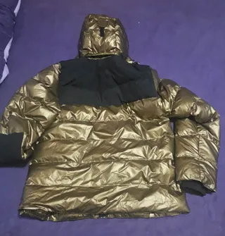 Abrigo acolchado hombre XL dorado