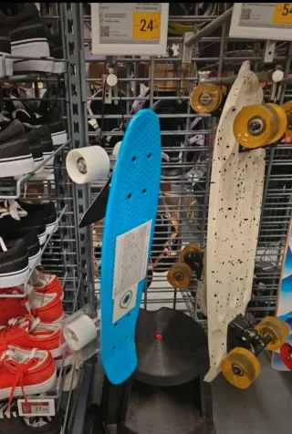 Monopatín Decathlon Azul Nuevo