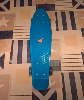 Monopatín Decathlon Azul Nuevo