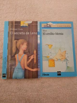 LOTE (I) DE 10 LIBROS EL BARCO DE VAPOR (azules)