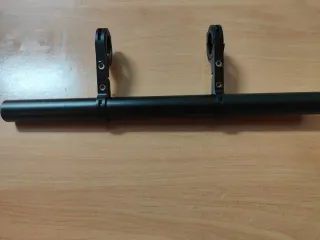 Barra extensión manillar bicicleta