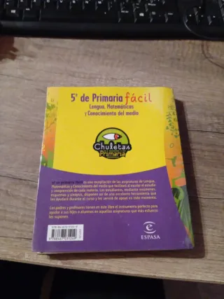 5º de Primaria fácil. Libro de Contenidos