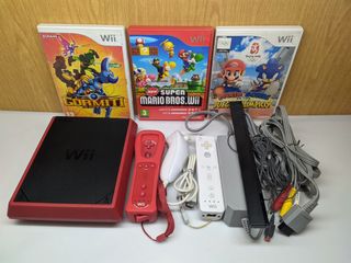 Nintendo Wii Mini + Juegos + USB Lo.ade.r GX