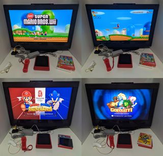 Nintendo Wii Mini + Juegos + USB Lo.ade.r GX