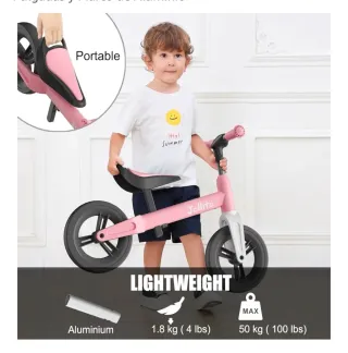 Bicicleta rosa sin pedales 18-48 meses