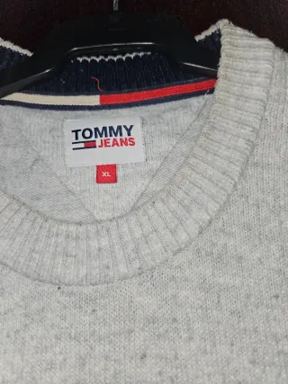 Jersey Tommy Jeans Gris