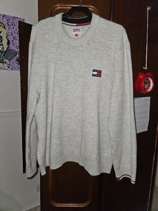 Jersey Tommy Jeans Gris
