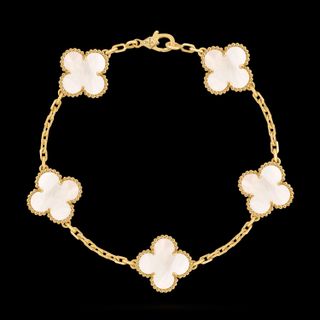 Pulsera Van Cleef & Arpels Oro Blanco