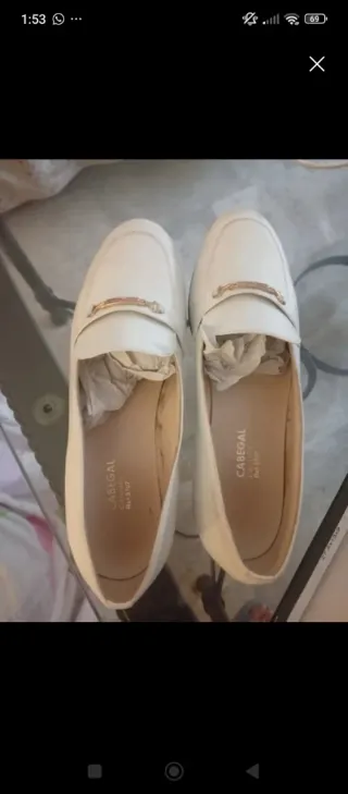 Zapatos comunión niño CABREGAL blancos