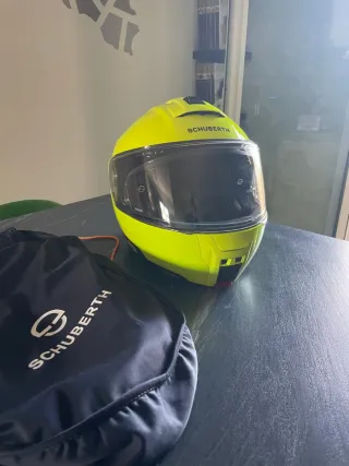 Casco SCHUBERTH C5 Giallo Fluo Taglia M