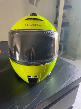 Casco SCHUBERTH C5 Giallo Fluo Taglia M