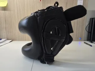 Charlie - Casco protector boxeo con barra