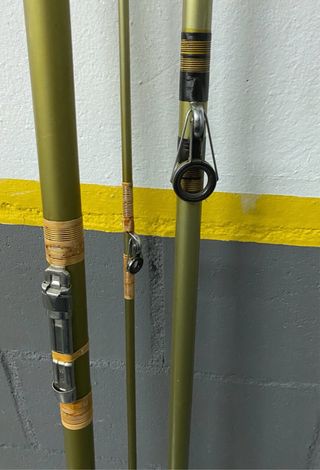Caña de pesca de 4,25 cm de larga