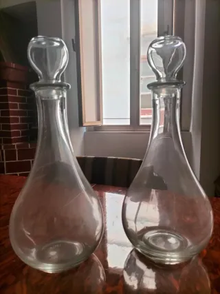 Coppia Decanter Vintage Vetro