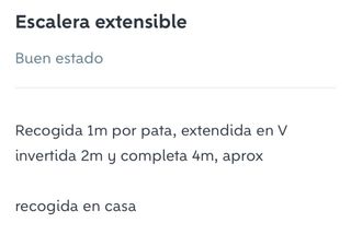 Escalera extensible